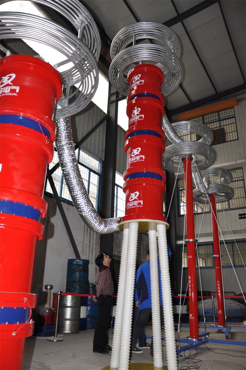 变频谐振装置客户验收