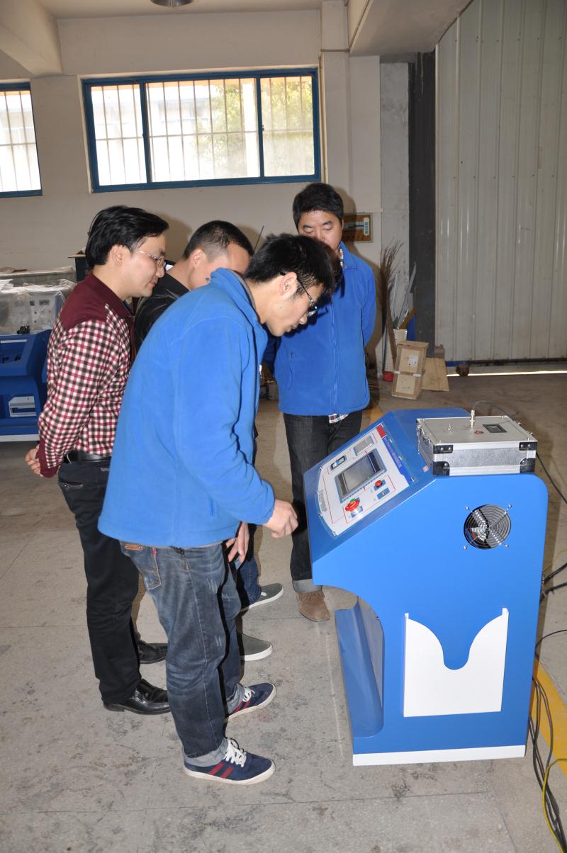 变频谐振装置客户验收