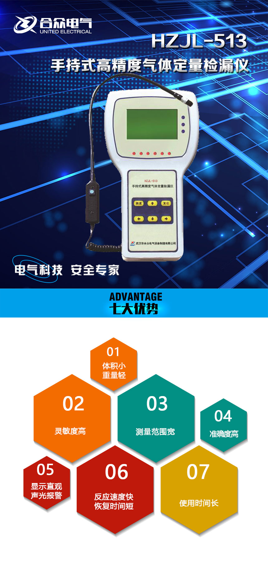 高精度SF6气体检漏仪