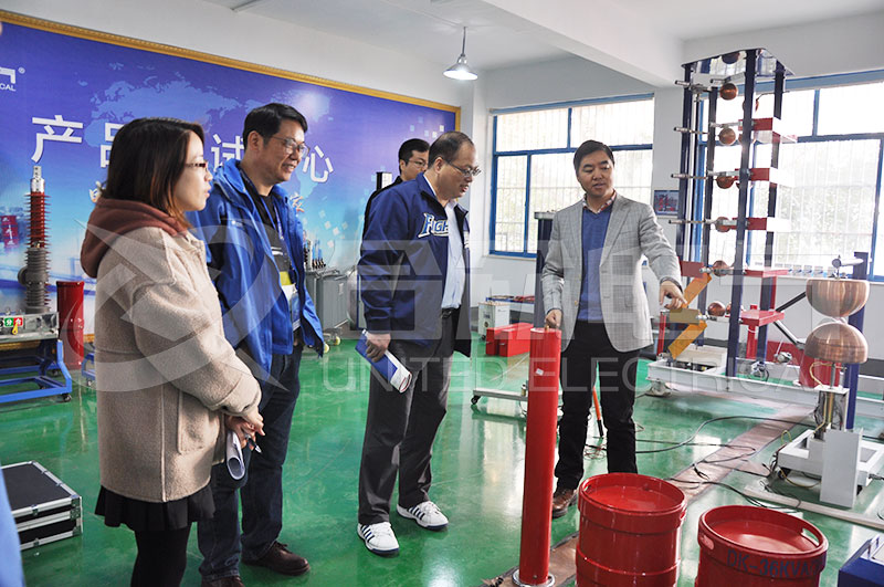 全自动无局放试验装置验收现场