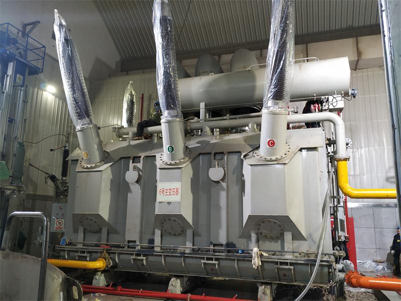 白山发电厂设备安装工程项目试验