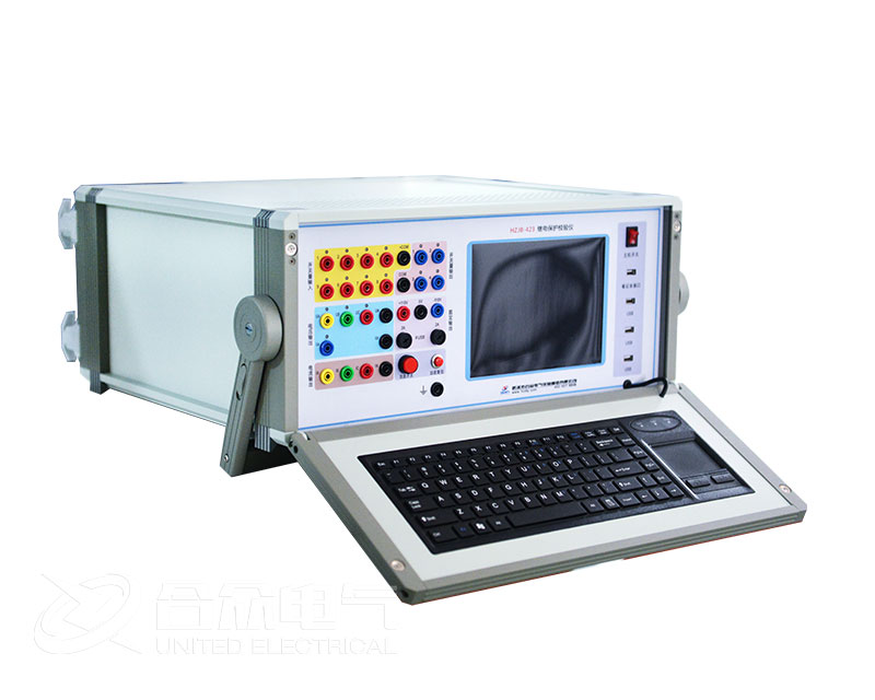 继电?；げ馐砸? /></a>
</p>
<p>
	&emsp;&emsp;计算模型，有“电流不变”和“电压不变”两种计算模型。选择“电流不变”时，在下面的方框内可以设置短路电流，软件根据短路电流和短路阻抗计算出相应的短路电压：选择“电压不变”时，在下面的方框内可以设置短路电压，软件根据短路电压和短路阻抗计算出相应的短路电流。
</p>
<p>
	&emsp;&emsp;搜索方式，有“单相搜索”和“双向搜索”两种方法。详细介绍请参考继电保护测试仪“差动?；ぁ闭陆诘南喙厮得??！胺直媛省敝欢运蛩阉鞣绞接行?，它决定了双向搜索方式的测试精度。
</p>
<p>
	&emsp;&emsp;故障触发方式，在“时间控制”触发方式下，软件按“故障前延时”一“最大故障时间”一“测试间断时间”这样的顺序循环测试，详细说明请参考继电保护测试仪“线路?；ぁ闭陆诘挠泄厮得?。
</p>
<p>
	&emsp;&emsp;最小动作确认时间，在“最大故障时间”内，?；ざ喽慰赡芏鳌Ｈ绻；ざ鞯氖奔湫∮凇白钚《魅啡鲜奔洹保蚓」苁潜；さ亩餍藕?，软件也不予认可，因可能是其他段抢动。这个时间专门用来在“双向搜索”方式下，躲开某段阻抗动作。例如，要搜索Ⅱ段阻抗边界，“双向搜索”方式下扫描点肯定会进入Ⅰ段阻抗范围，而Ⅰ段的动作时间较Ⅱ段要短，从而造成Ⅰ段?；で蓝?。
</p>
<p>
	&emsp;&emsp;故障方向，依据保护定值菜单进行设置，适用于方向性阻抗?；?。
</p>
<p>
	&emsp;&emsp;零序补偿系数，若做接地距离继电器的试验，要注意正确设置零序补偿系数，请参考<a href=