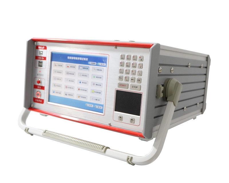 继电?；ばＱ橐? /></a>
</p>
<p>
	试验参数
</p>
<p>
	在试验参数页中设置各个测试项目的一些公共试验参数零序补偿系数。
</p>
<p>
	只有故障类型为“接地短路”时，才需要设置零序补偿系数。有“KL”、“Kr 和 Kx”“Z0/Z1”三种表达方式供选择。不同厂家的?；?，零序补偿系数可能不同，设置时请查阅?；さ氖褂盟得魇榛蛘叽颖；ぷ爸玫亩ㄖ挡说ブ胁檎伊阈虿钩ハ凳谋泶锓绞?。
</p>
<p>
	故障触发方式
</p>
<p>
	试验时每次都是先输出故障前量，再进入故障态的，这可以满足某些?；ば枰槐淞科舳囊螅馐毙枰柚谩肮收锨笆奔洹焙凸收洗シ⒎绞?。本?？樘峁┝恕笆奔淇刂啤薄ⅰ鞍醇シⅰ?、“开入c触发和“GPS触发”四种触发方式。
</p>
<p>
	时间控制
</p>
<p>
	默认情况下选择这种触发方式。试验时先输出故障前量，即电压57.735V，电流 OA，等待“故障前时间”结束后，即输出设置的故障量,等待保护动作。保护动作则立即结束本轮测试，若保护未动，故障量持续输出至所设置的“最大故障时间”到时，即自动结束本轮，进入试验间断时间，装置不输出。然后循环进入下一轮试验。
</p>
<p>
	其它触发
</p>
<p>
	其它三个触发方式的工作原理相同，只是触发的方式不同而已?！鞍醇シⅰ倍ㄒ逦躺系娜我饧シⅲ翱?c 触发”是由测试仪上的开入量 c 变位触发，“GPS 触发”是由通信口所接的“分脉冲”触发。
</p>
<p>
	PT、CT 安装位置
</p>
<p>
	根据现场 PT 安装情况进行设置。PT 安装在“母线侧”时，开关断开后电压不消失即测试仪不停止给保护输出电压，而是输出额定电压;PT 安装在“线路侧”时，开关断开后电压消失，即测试仪停止给保护输出电压。CT 中性点“指向线路”时，IA、IB、IC 为极性端，IN 为非极性端，CT 中性点“指向母线”时，与上述相反，此时测试仪输出的电流方向相反。
</p>
<p>
	UX 输出
</p>
<p>
	根据需要设置第四相电压 UX 的输出值，可以设定为 +3U0、-3U0、+√3 x3U0，√3x3U0或线路抽取电压等多种方式。
</p>
<p>
	当选择“抽取电压”时，下面的“抽取电压值”栏呈正常有效显示。此功能一般是为了做重合闸的检同期和检无压试验。
</p>
<p>
	线路重合闸时，不象发中机同期并网那样要求频率、电压和相位同时满足要求。跳闸后，断路器两端的两个系统并不是完全独立的，所以它们的频率往往摆开的幅度不大，只要满足“电压相近”和“相位相近”这两个条件就可以重合。
</p>
<p>
	首先要选择一个参考相，这个参考相要与保护定值中控制字的设置应一致，否则试验不会成功。
</p>
<p>
	开关断开后幅值是开关断开状态线路抽取电压的幅值，默认为 100V，可以设置为其他值，以测试在该电压时能否检同期重合。
</p>
<p>
	开关断开后相位差是开关断开状态线路抽取电压与母线侧电压的相位差值。默认差值为0°，可以设置为其他值，以测试在该角差下能否检同期重合。
</p>
<p>
	开入量
</p>
<p>
	在“输入开关量”页面中，选择 A、B、C、R作为跳闸和重合闸开关量。若选“分相跳闸”方式，则A、B、C、R 分别为跳 A、跳B、跳C 和重合闸。如果选择“三相跳闸方式，则A、B、C 均为跳闸，R 为重合闸?？囟魇比砑锹继⒑险⒌亩魇奔?。
</p>
<p>
	阻抗定值校验
</p>
<p>
	该测试项目是用来校验距离?；じ鞫卧诟髦侄搪纷刺碌亩髡ㄖ?。
</p>
<p>
	将?；ぷ爸枚ㄖ档ブ械母鞲鍪匝椴问?，如各段阻抗整定值、试验电流、整定时间、试验时间等填入相应栏中。整定时间在试验过程中不起作用，一般试验时间应设置得稍大于?；さ恼ㄊ奔洹Ｇ八亩挝较蚬收?，还增加了两段反向故障，以满足不同的故障情况。
</p>
<p>
	阻抗定值可以以阻抗值和阻抗角方式输入，也可以以电阻 R 和电抗 X 的方式输入，由选择项“整定阻抗以 R、X 表示”来切换。
</p>
<p>
	有四种试验阻抗倍数供选择，一般选 0.95 倍和 1.05 倍。0.95 倍时，距离?；び煽慷?，1.05 倍时，距离?；び煽坎欢?。当在这两种倍数下?；ざ鞑徽罚爰觳?0.8倍和 1.2 倍时?；さ亩髑榭觥６搪纷杩?= 阻抗整定值x设定倍数。当然倍数值也可修改，以检查?；ぴ谀闹直妒露髡?。
</p>
<p>
	次可以同时选择多种故障类型。参数设置完成后点击“确认”按钮，各种故障下各段的测试参数将依次添加在主界面的试验参数列表中。
</p>
<p>
	零序电流定值校验
</p>
<p>
	做完阻抗定值校验后，请退出距离?；ぱ拱宀⑼度肓阈虮；ぱ拱?，否则容易造成两种保护抢动的现象。
</p>
<p>
	选择“零序电流定值校验”测试项目后，单击“添加”按钮，弹出的对话框如右图所示:“启动值”栏用于测试?；さ钠舳缌?。保护是否启动往往可以从?；さ钠舳甘镜粕瞎鄄斓?。也常常用来替代I段，从而由“启动值”“I段”“I段”一起构成保护的I、IIM三段。
</p>
<p>
	这里的“故障方向”可以根据需要进行选择，在“正向”或“反向”的方框内单击可以相互切换。
</p>
<p>
	默认情况下选择 0.95 倍和 1.05 倍两种试验电流倍数。0.95 倍时，保护应可靠不动作，1.05 倍时，?；び煽慷?。短路电流 = 零序电流定值设定倍数请参照上文“阻抗定值校验”来进行试验。
</p>
<p>
	负序电流定值校验
</p>
<p>
	该测试项目专门用于检验负序电流?；さ亩ㄖ担缬彝妓?“故障电压”和“故障电压角”是指该故障情况下的电压角度若选单相接地故障，则指故障的相电压，选相间短路故障，则指故障的线电压。一般“试验时间”应设置得稍大于整定时间。每次只设置种故障，若需要同时测试多种故障情况,请重复上述操作多次添加。
</p>
<p>
	Z/T动作阶梯
</p>
<p>
	该测试项目测试各种故障类型下多段距离?；さ淖杩褂胧奔涞墓叵?，也即阻抗-时间动作特性。
</p>
<p>
	“阻抗变化始值”至“阻抗变化终值”应覆盖需要测试的各段阻抗，试验时间应大于动作时间最长的那一段的整定动作时间。阻抗变化步长的大小直接影响测试的精度。
</p>
<p>
	自动重合闸及后加速
</p>
<p>
	本测试项目专门用于检查线路?；さ淖远睾险⒂牒蠹铀俚亩髑榭?。重合前与重合后的故障类型、短路电流和短路阻抗均可以不同，可以真实模拟电力系统中实际的多重故障情况。
</p>
<p>
	重合前故障的“最大故障时间”应大于设置的短路电流或短路阻抗对应的?；ざ蔚恼ǘ魇奔洌睾虾蠊收系摹白畲蠊收鲜奔洹庇Υ笥谏柚玫亩搪返缌骰蚨搪纷杩苟杂Φ募铀俦；ざ蔚募铀傺邮??！爸睾险⒌却奔洹庇Υ笥谥睾险⒄ㄊ奔洹?
</p>
<p>
	如果需要测试检同期或检无压重合闸的情况，则需要将 UX 设置为线路抽取电压，并正确设置抽取电压相、开关断开情况下的电压值、电压角差等。详细内容见前述的“UX 输出”部分说明。
</p></div><ul class=