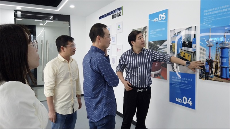 客户到访合众电气